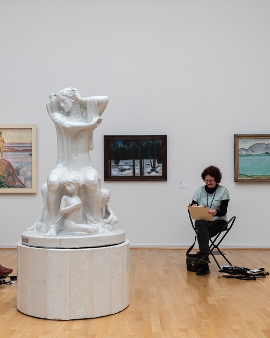 Kursangebote, Hamburger Kunsthalle, Foto: Fred Dott