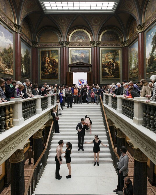 Event_Eröffnungswochenende_, Hamburger Kunsthalle, Foto: Jann Wilcken