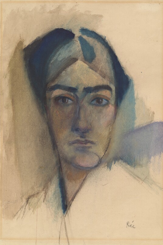 Anita Rée (1885–1933): Selbstbildnis, um 1913, Kohle und Aquarell, 44,5 x 32 cm © Hamburger Kunsthalle / bpk, Foto: Christoph Irrgang