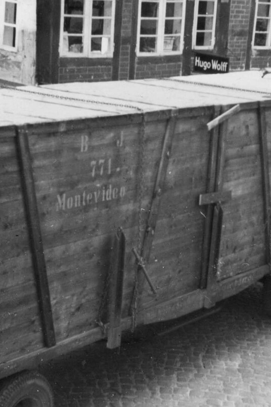 Container Fam. Wolff, Dannenberg 1938. Stadtarchiv Dannenberg (Elbe)