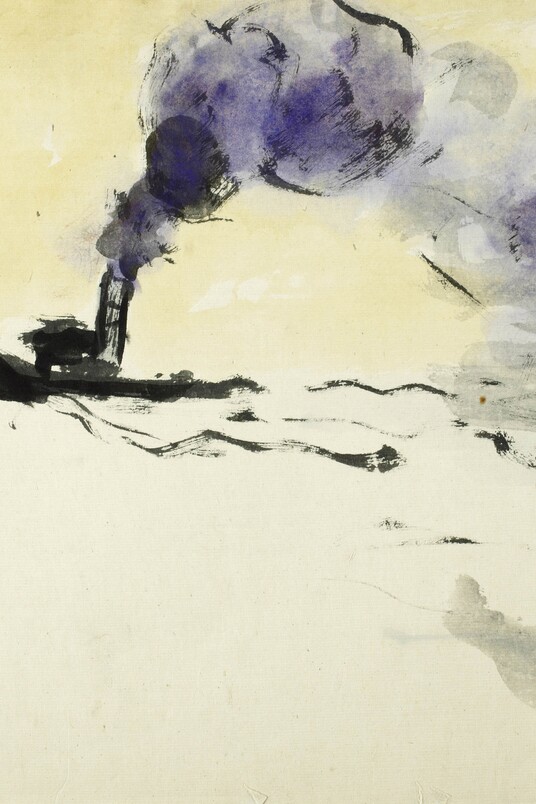 Emil Nolde (1867 -1956). Kleiner Dampfer Hamburg, Archiv 2015