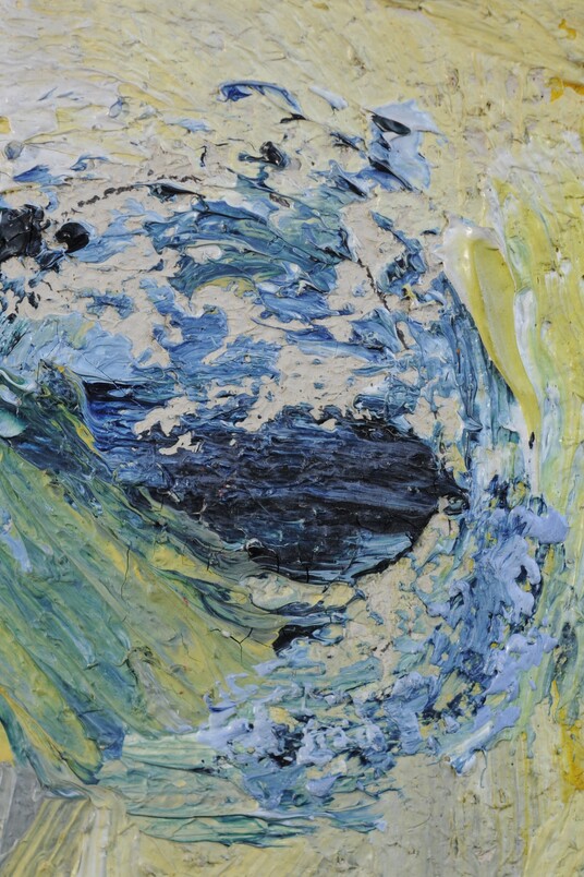 Emil Nolde, Herr und Dame (im roten Saal) (Detail: Auge), 1911, Öl auf Leinwand, 73cm x 88cm, Hamburger Kunsthalle © Nolde Stiftung Seebüll/Hamburger Kunsthalle/bpk Foto: Elke Walford