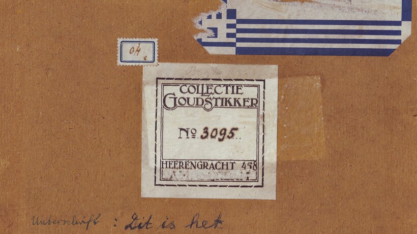 Hamburger Kunsthalle, Sammlung, Provenienzforschung, Die Rücken der Bilder