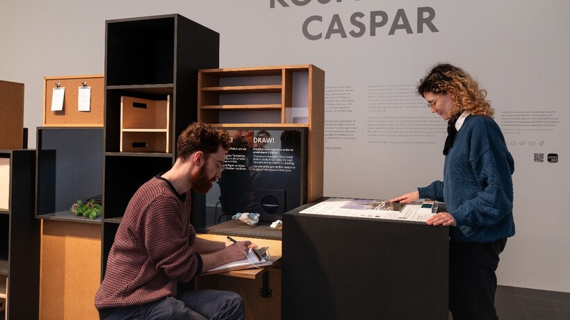 Hamburger Kunsthalle, Vermittlungsraum Kosmos Caspar, Foto: Fred Dott