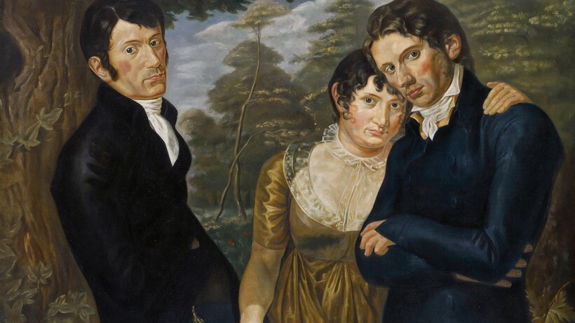 Julius von Ehren, Wir Drei (Kopie nach Runge), um 1930, Foto: Elke Walford