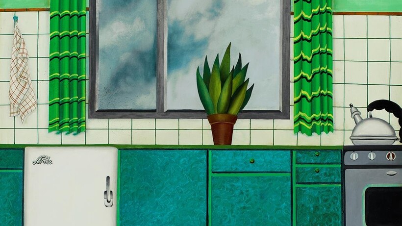 Almut Heise, Küche I, 1968, © Almut Heise, Foto: Elke Walford