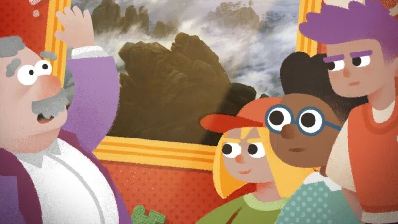 Game »Der gewaltige Nieser – Rette die Ausstellung!«