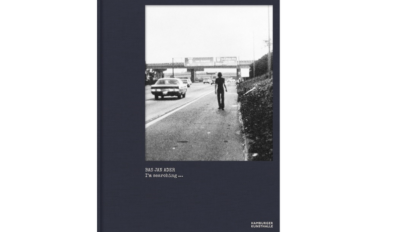 Ausstellungskatalogcover, Jan Bas Ader. I'm searching, Hamburger Kunsthalle