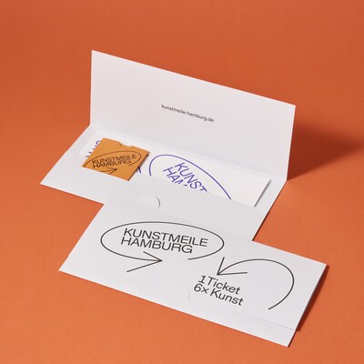 Kunstmeile Hamburg, 1 Ticket, 6 x Kunst