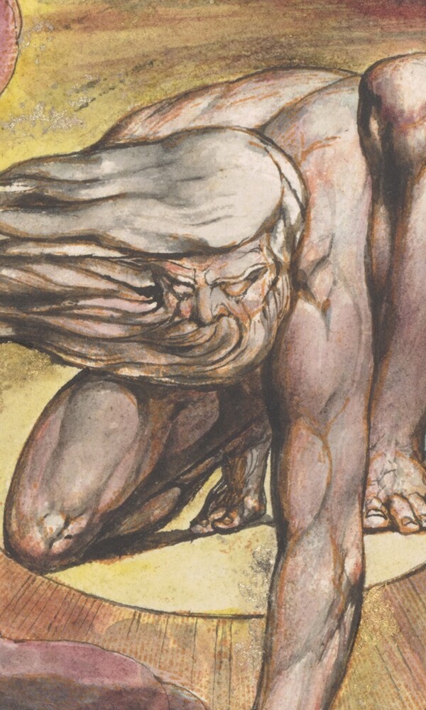 William Blake (1757–1827) Europe a Prophecy, 1794 Relief- und Weißlinienradierung, koloriert, 30,3 x 23,1 cm © The Fitzwilliam Museum, Cambridge