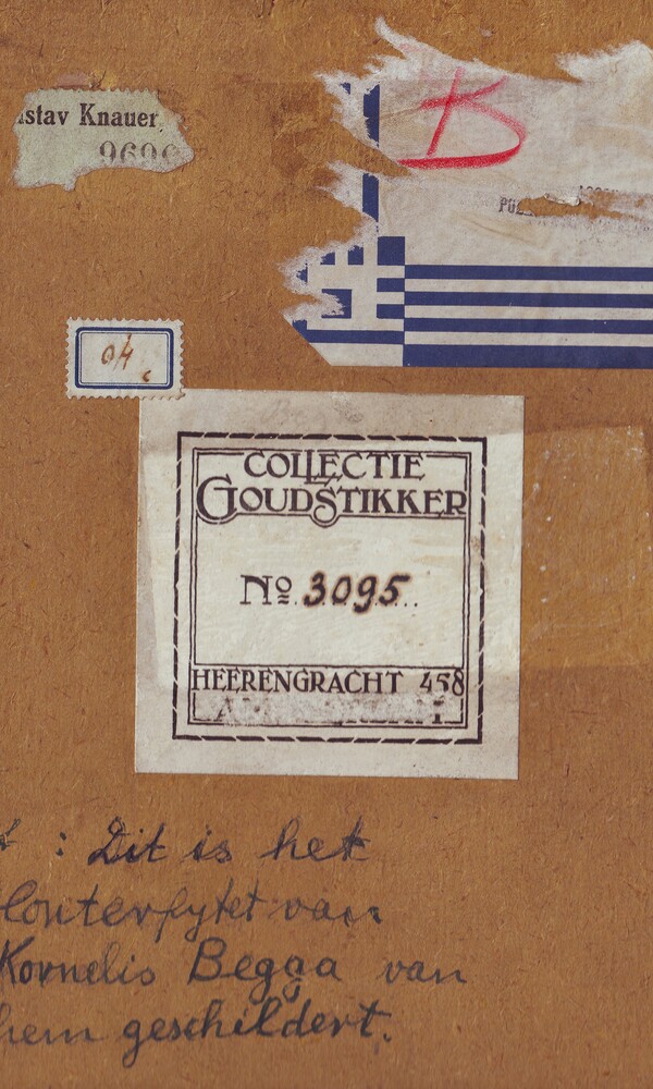 Hamburger Kunsthalle, Sammlung, Provenienzforschung, Die Rücken der Bilder