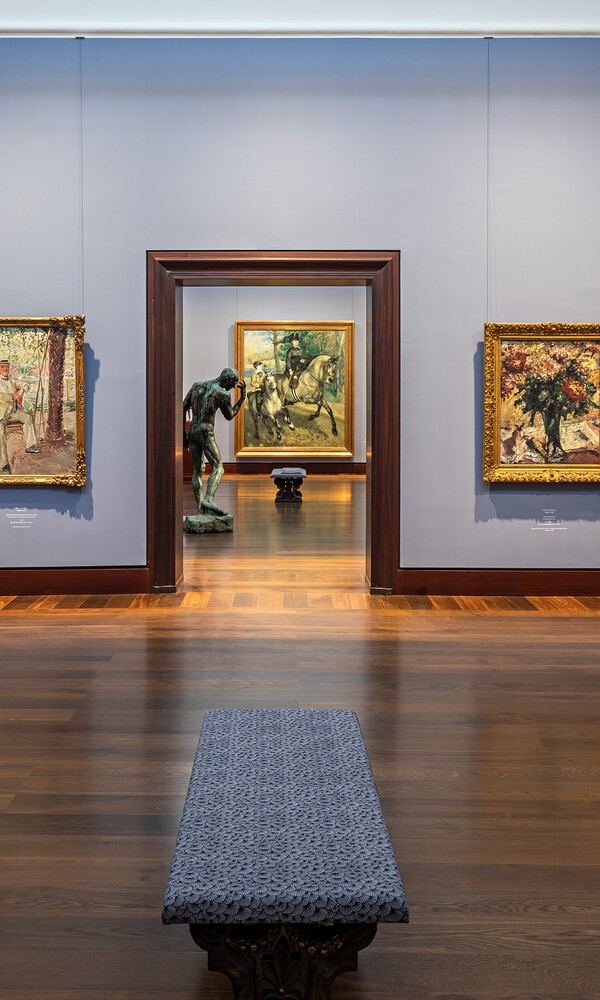 Ausstellungsansicht Sammlungspräsentation »Impressionismus«, Foto: Fred Dott